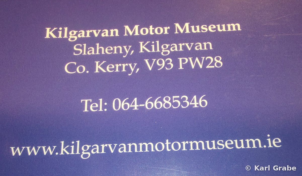 Museum address, Slaheny, Kilgarvan