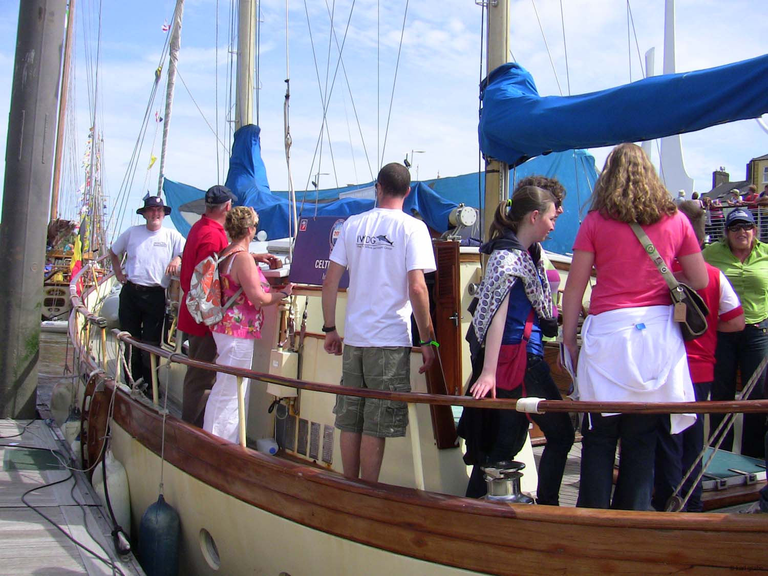 IMG_2810 skipper Fiacc O'Brolchain in hat