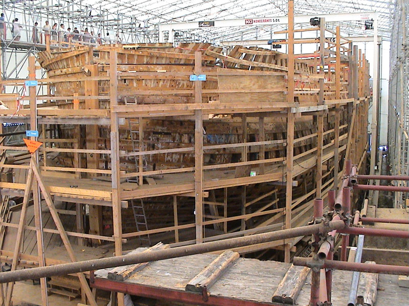 DSC02002 L'Hermione, in Rochefort, France.
